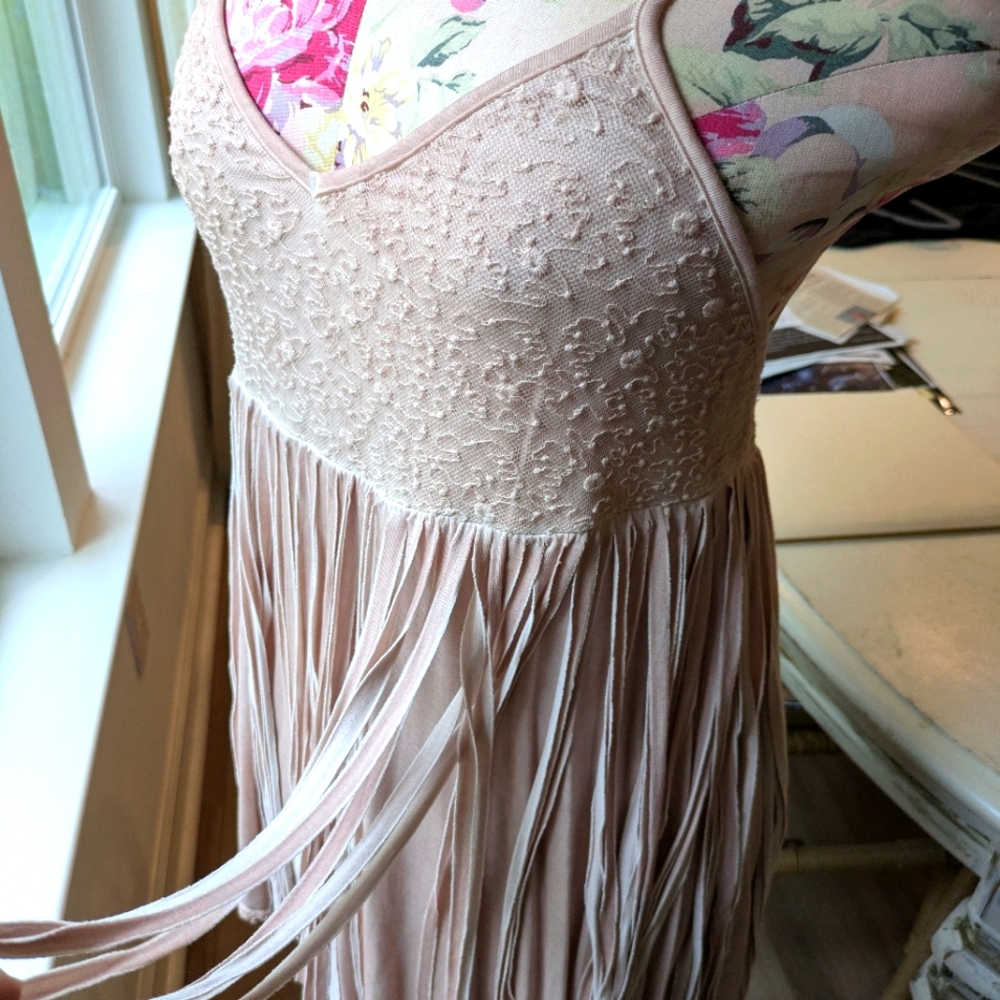 Pink Fringe Top - Picture 3 of 17